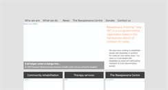 Desktop Screenshot of navajeevana.com